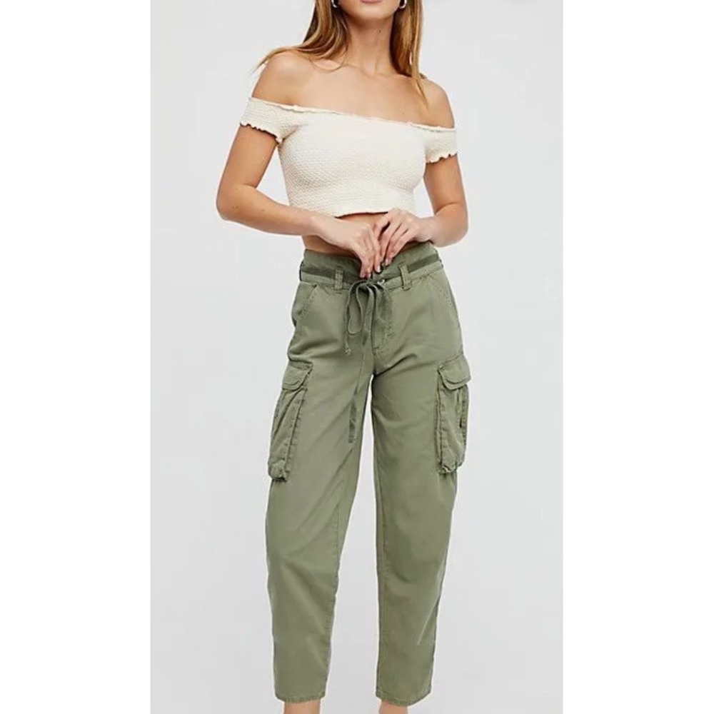 NWT Free People Desert Cargo Pants Size 26 - Picture 3 of 7
